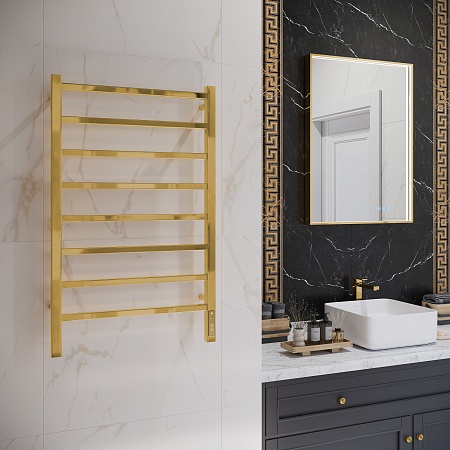 Ватикан П8 500х850 Электро Полотенцесушитель TERMINUS Золото Кузнецк - фото 3 Ватикан П8 500х850 Электро Полотенцесушитель TERMINUS Золото Кузнецк - фото 3